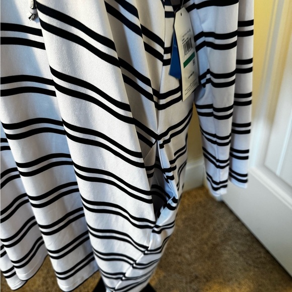 Nautica UPF 30+ Striped Hooded Swim Cover-Up NWT - Picture 6 of 11